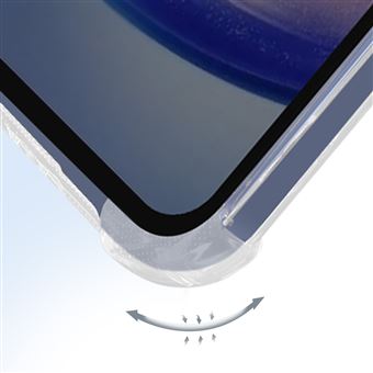 Coque pour Samsung Galaxy A25 Silicone Flexible Coins Bumper Original Samsung Transparent