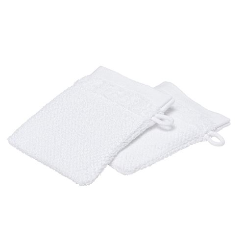 Today - Lot de 2 gants de toilette - 100%