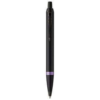 Parker IM Vibrant Rings Noir Violet Bille M