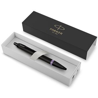 Parker IM Vibrant Rings Noir Violet Bille M