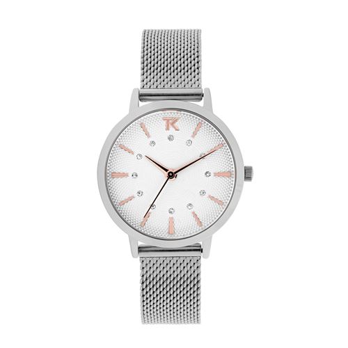 Trendy Kiss LISE MILANAIS TMRG10138-02 LISE MILANAIS TMRG10138-02 TRENDY KISS Acier inoxydable Argent