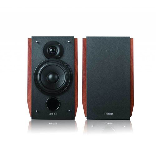 Enceinte Sans Fil Edifier R1700Bt 66W Sans Fil Bluetooth Contrôle Pavé Tactile Marron