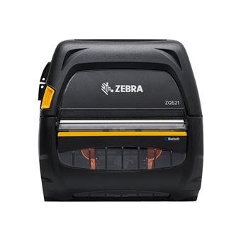 Zebra ZQ500 Series ZQ521 - Imprimante d'étiquettes - thermique direct - Rouleau (11,3 cm) - 203 dpi - jusqu'à 127 mm/sec - USB 2.0, NFC, Bluetooth 4.1 - barre de déchirement - 1