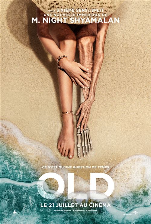 Affiche de Cinéma Originale - OLD - 2021 - M. Night Shyamalan - 40x60cm