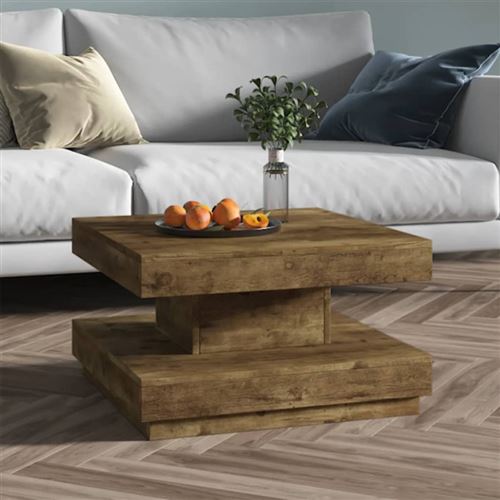 Vidaxl Marron Table Basse - Mdf Foncé - Image 3