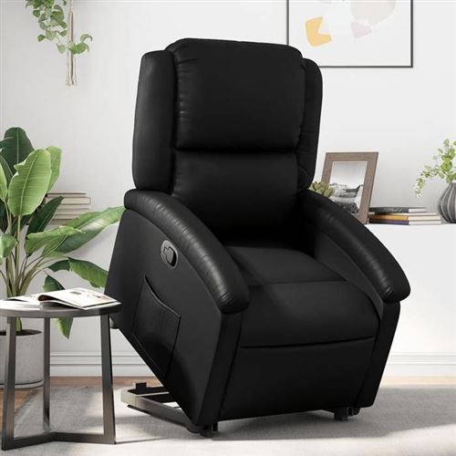 Vidaxl Noir Fauteuil Inclinable - Image 3