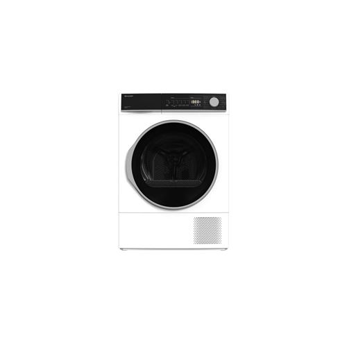 SHARP  Kd-nhb9s7gw2-it S&egrave;che-linge Pose Libre Charge Avant 9 Kg A++ Blanc