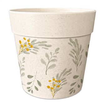 Cache pot en bambou petites branches 12 cm - 1