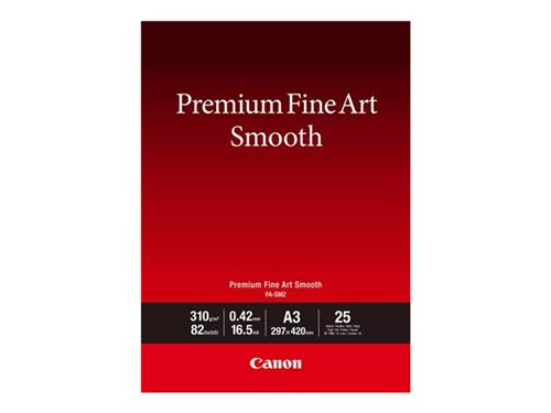 Carta premium fine art smooth fa-sm2 a3 - 25 fogli