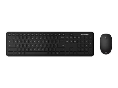 Microsoft Bluetooth Desktop - Pour business - ensemble clavier et souris - sans fil - Bluetooth 4.0 - Français - noir mat