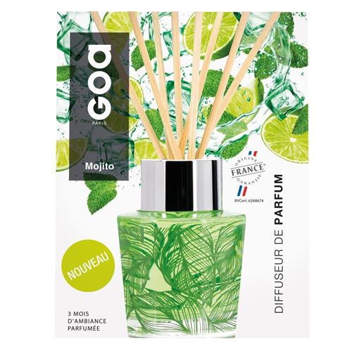 GOA - Diffuseur de parfum Mojito - 200 ml - Vert - Image 3
