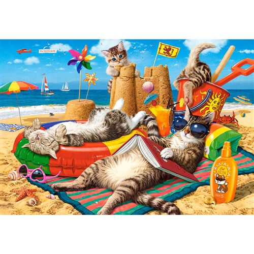 Puzzle 1000 Pièces : Ambiance Estivale Castorland