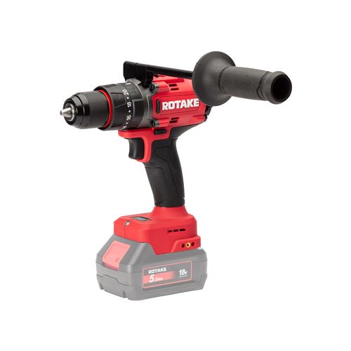  Perceuse visseuse &agrave; percussion 18V 120Nm sans batterie, ni chargeur - ROTAKE - D2H