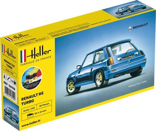Starter Kit Renault R5 Turbo - 1:43e - Heller