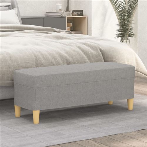 Vidaxl Gris/Clair Banc - Image 3