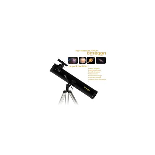 T&eacute;lescope AC 76/700 AZ-1 + Monture azimutale + tr&eacute;pied alu + Occulaires 12,5mm / 20mm