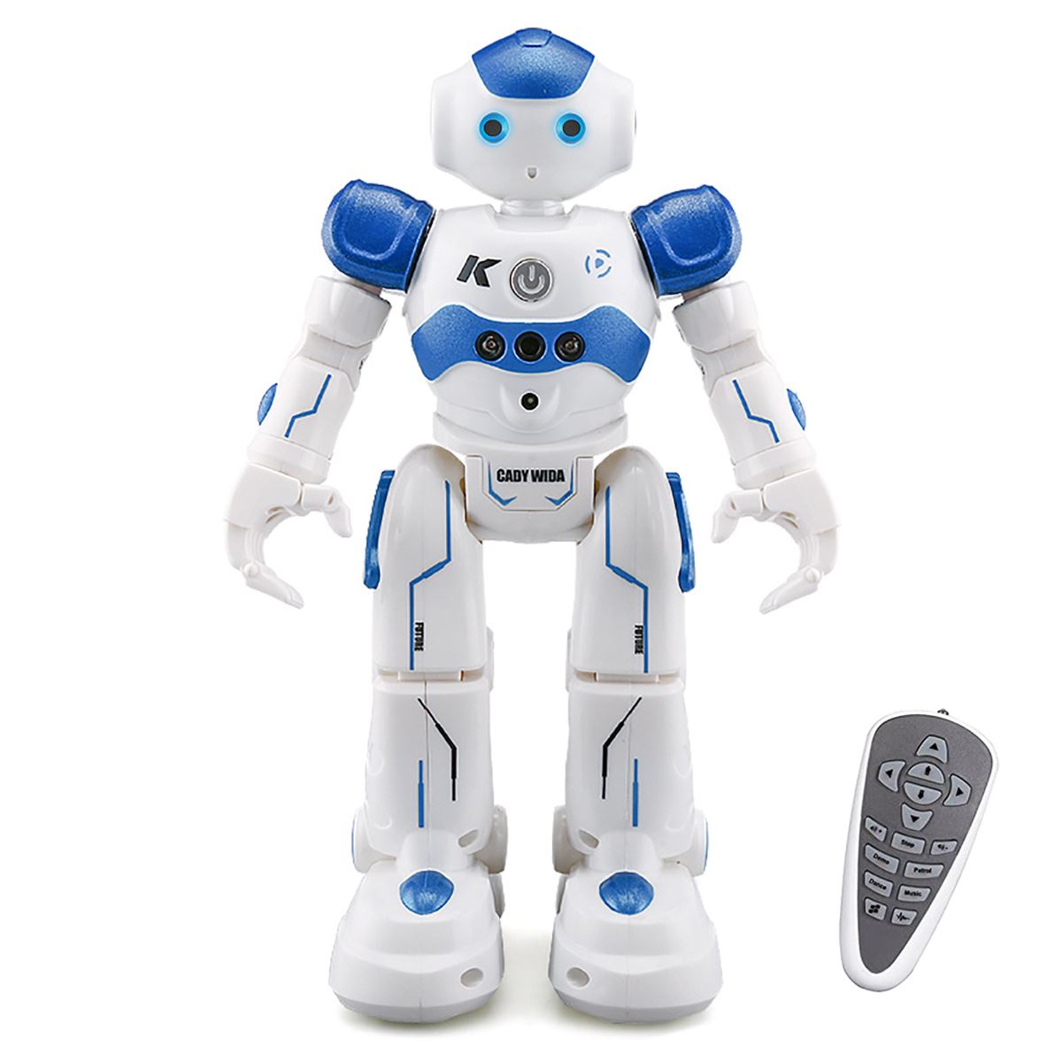 HONGCA – Robot Jouet Interactif Avec Programmation, Danse, LED Et Musique – Cadeau Pour Enfants 4-12 Ans