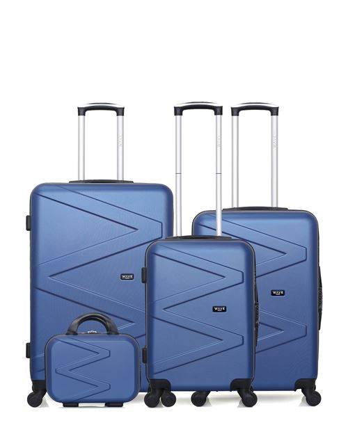 Wave Paris - Set de 4 Valises AMAZONE-C - Bleu - Image 2
