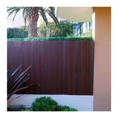 Brise-vue en PVC canisse double face 1,50 x 2,50 m - Jet7garden