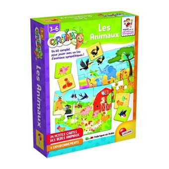Lisciani - Carotina - Coffret 20 jeux éducatifs pour enfants à