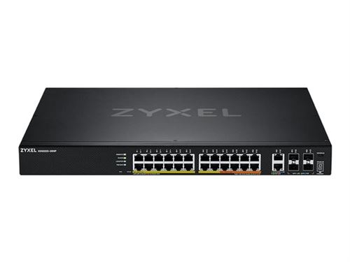 Zyxel XGS2220-30HP Managed L3 Gigabit Ethernet (10/100/1000) Power over Ethernet (PoE) Black