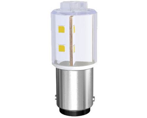 Signal Construct Ampoule LED BA15d jaune 24 V DC/AC