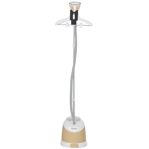 D&eacute;froisseur vapeur vertical 1800W 36g/min alu PP blanc moutarde clair