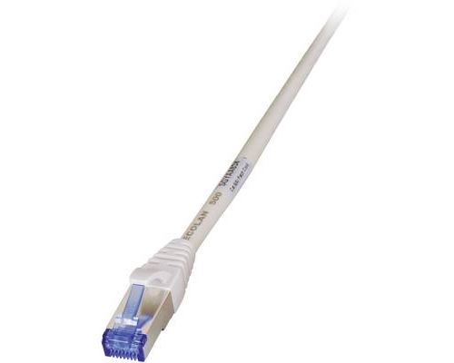 EFB-Elektronik - Verbindingskabel - RJ-45 (M) naar RJ-45 (M) - 1 m - SFTP - CAT 6a - gevormd - grijs