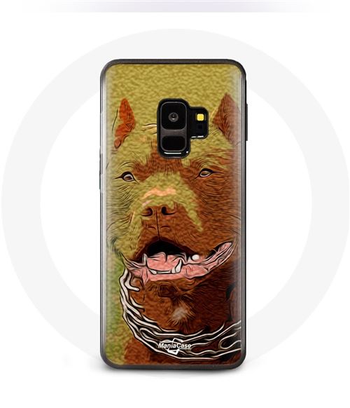 Coque pour samsung galaxy S9 plus American Pit Bull Terrier Maniacase