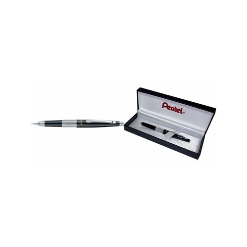 Pentel Porte-mines KERRY P1037, métallique, noir