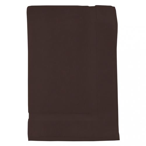 Tapis de bain en coton 800 gr/m2 LAGUNE brun, par Soleil d'ocre