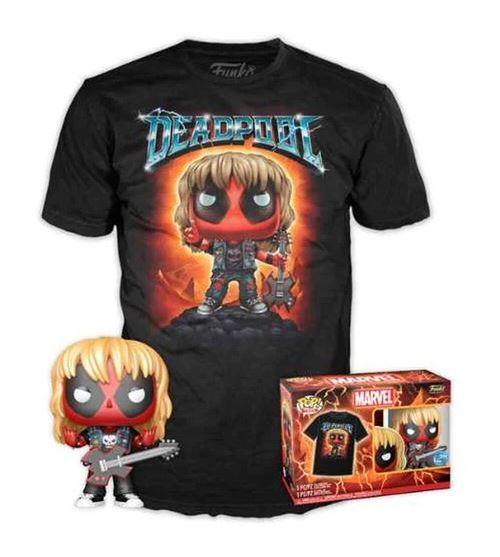 Non Communiqué Pop&Tee - Deadpool - Heavy Metal Taille S