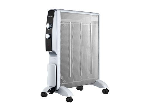 Radiateur électrique Mica faible consommation et thermostat PURLINE MR2000W Blanc