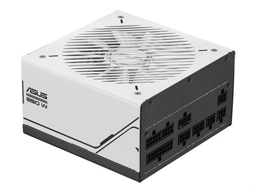 ASUS PRIME - Alimentation électrique (interne) - ATX12V 3.0/ EPS12V - 80 PLUS Gold - CA 100-240 V - 850 Watt - PFC active - noir, blanc