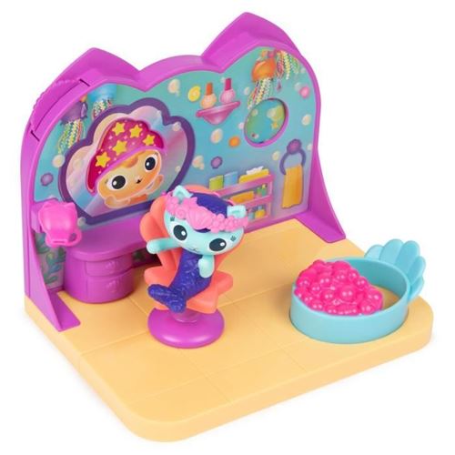 Non Communiqué Gabby Et La Maison Magique - Playset Deluxe Le Spa- 1 Figurine + Accessoires