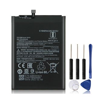 Batterie De Remplacement Pour Xiaomi Redmi Note 9s - Modèle BN55, Avec Outils, Neuve