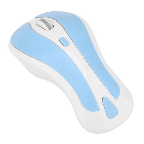 GENERIQUE - Souris sans fil - 1600 DPI - 7 boutons - 2.4G - Bleu - Image 2