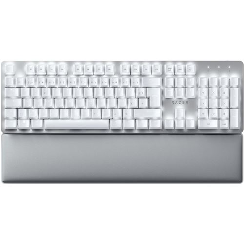 Razer Pro Type Ultra - Toetsenbord - achtergrondverlichting - Bluetooth, 2.4 GHz, USB-C - AZERTY - Frans - toetsschakelaar: Razer Yellow