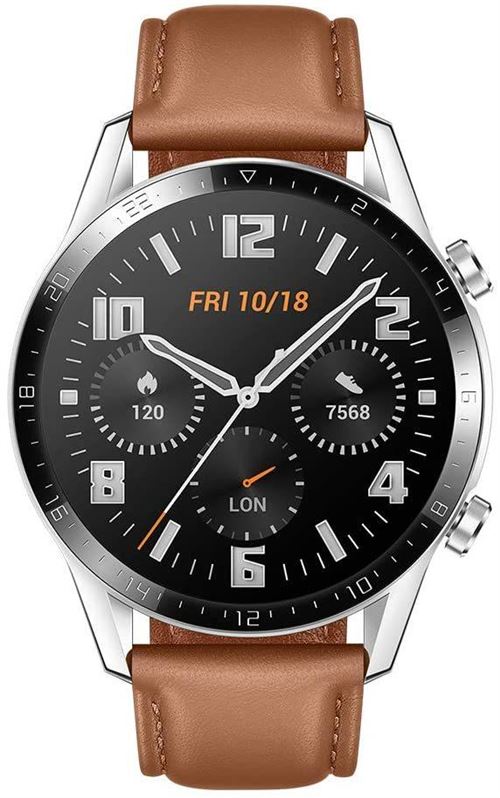 Montre Connectée Chronus HWGT2 Étanche Fitness Tracker-Noir-Chronus