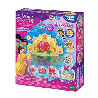 Le coffret de manucure Princesses Disney Aquabeads en multicolore