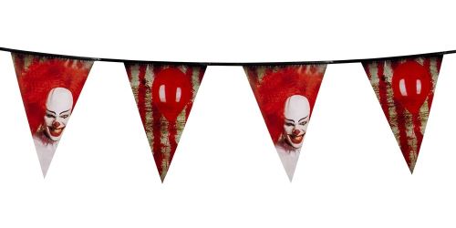 Boland ligne du drapeau horrorclown 6 mètres rouge