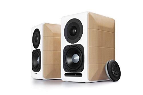 Edifier s880db haut-parleurs étagère sans fil bluetooth 2 voies blanc