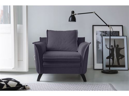BOBOCHIC Fauteuil BOHO Anthracite