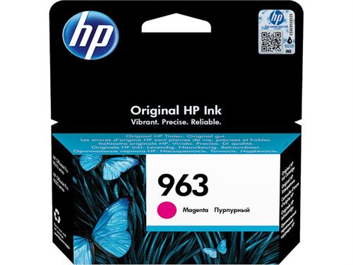 hp inc. ink cartridge no 963 magenta de/fr/nl/be/uk/it/se noir