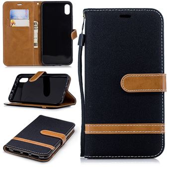 coque portefeuille iphone xr cuir