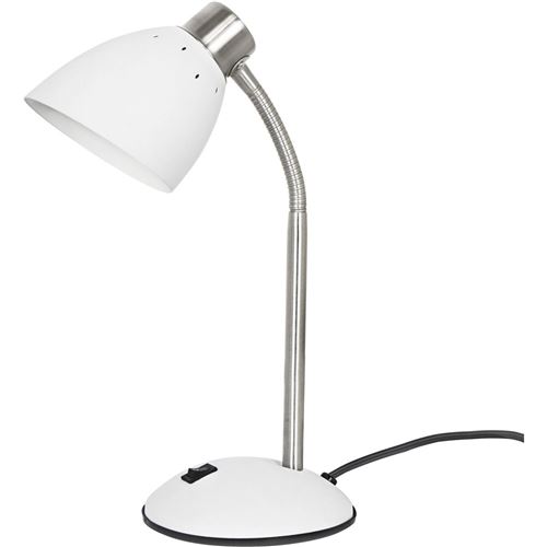 Leitmotiv - Lampe à poser en métal mat Dorm Blanc
