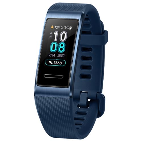 Bracelet connecté Huawei Band 3 Pro bleu