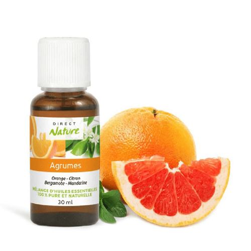 melange huiles essentielles 30 ml agrumes