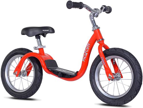 Kazam NEO v2s Balance Bike loopfiets 12 pouces Junior Rouge