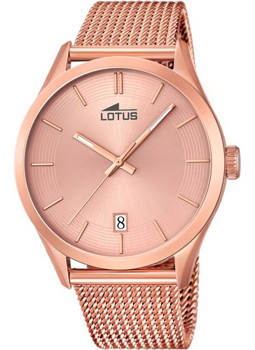 Montre Homme Lotus Minimalist L18110/1 Or Rose